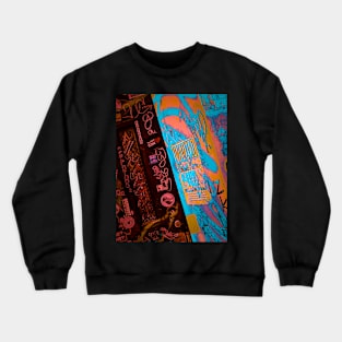 Graffiti Tag Two Street Art NYC Crewneck Sweatshirt